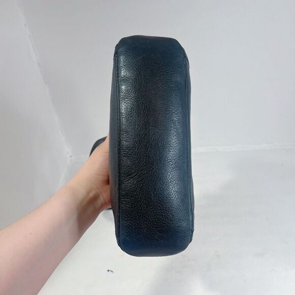 Kate Spade New York Black Pebbled Leather Crossbody Bag Tassel Purse - Picture 6 of 12